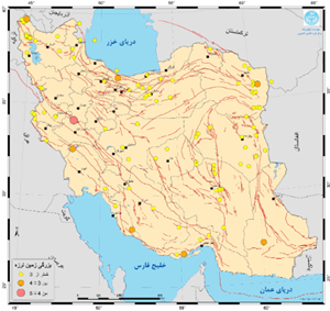 گزارش هفتگی لرزه‌خیزی کشور، ۱۶ تا ۲۲ اردیبهشت ۱۴۰۲
