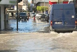 جاری شدن سیل و آبگرفتگی معابر در شهر نورنبرگِ آلمان