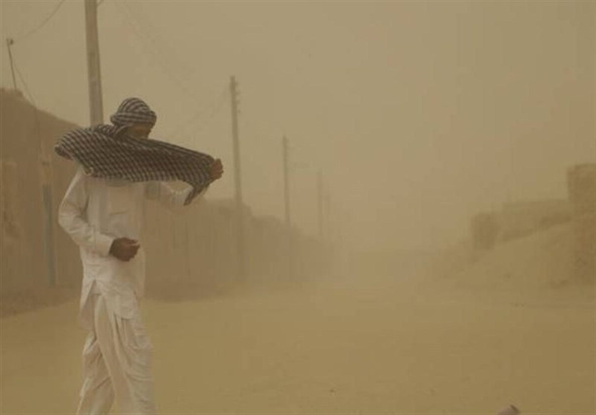 طوفان گردوغبار در سیستان
