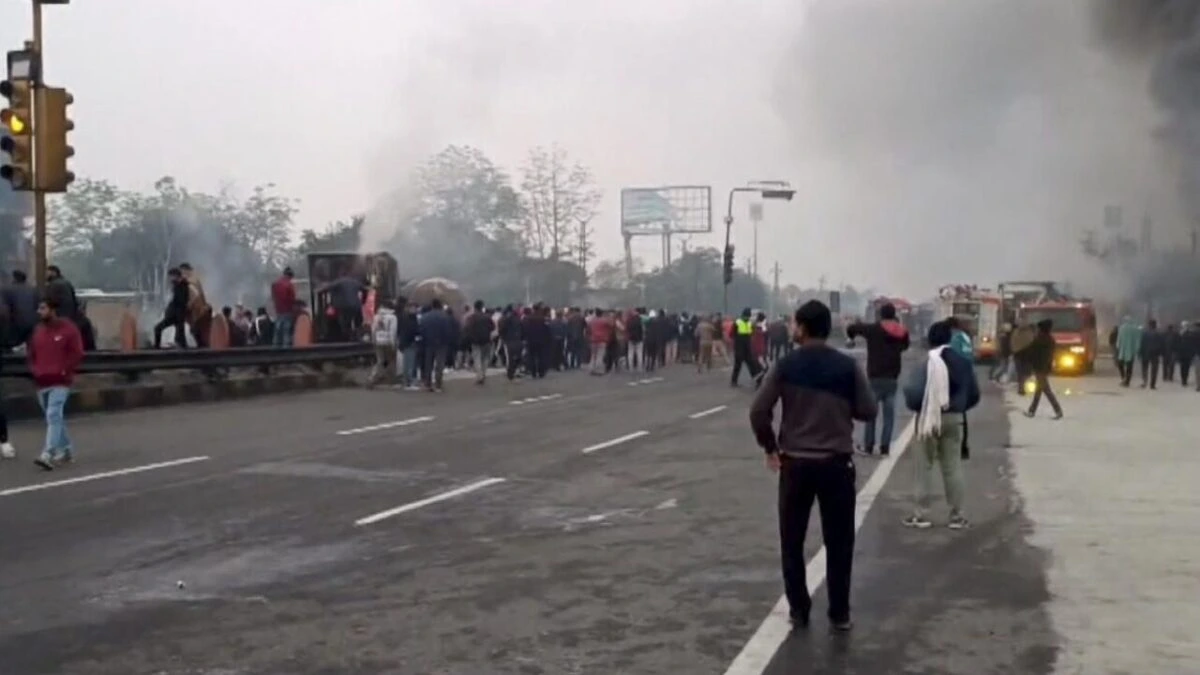 آتشسوزی در بیمارستان جیپور هند