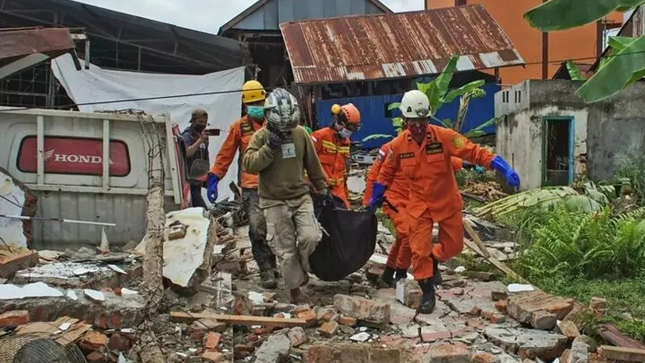 زلزله در پاپوآ اندونزی