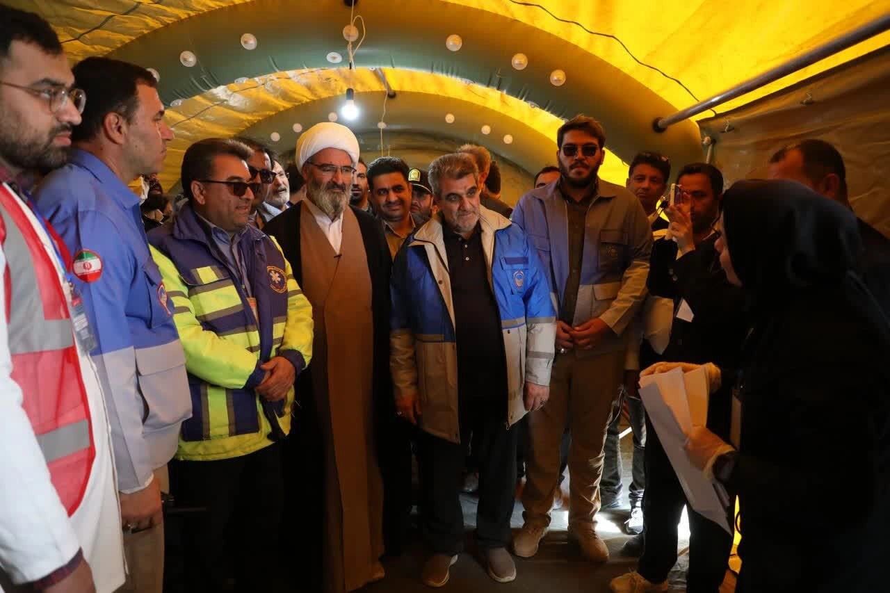 مانور مدیریت مخاطرات طبیعی سمنان