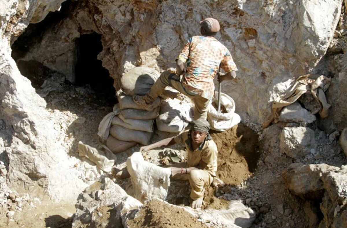 ریزش پل معدن کنگو