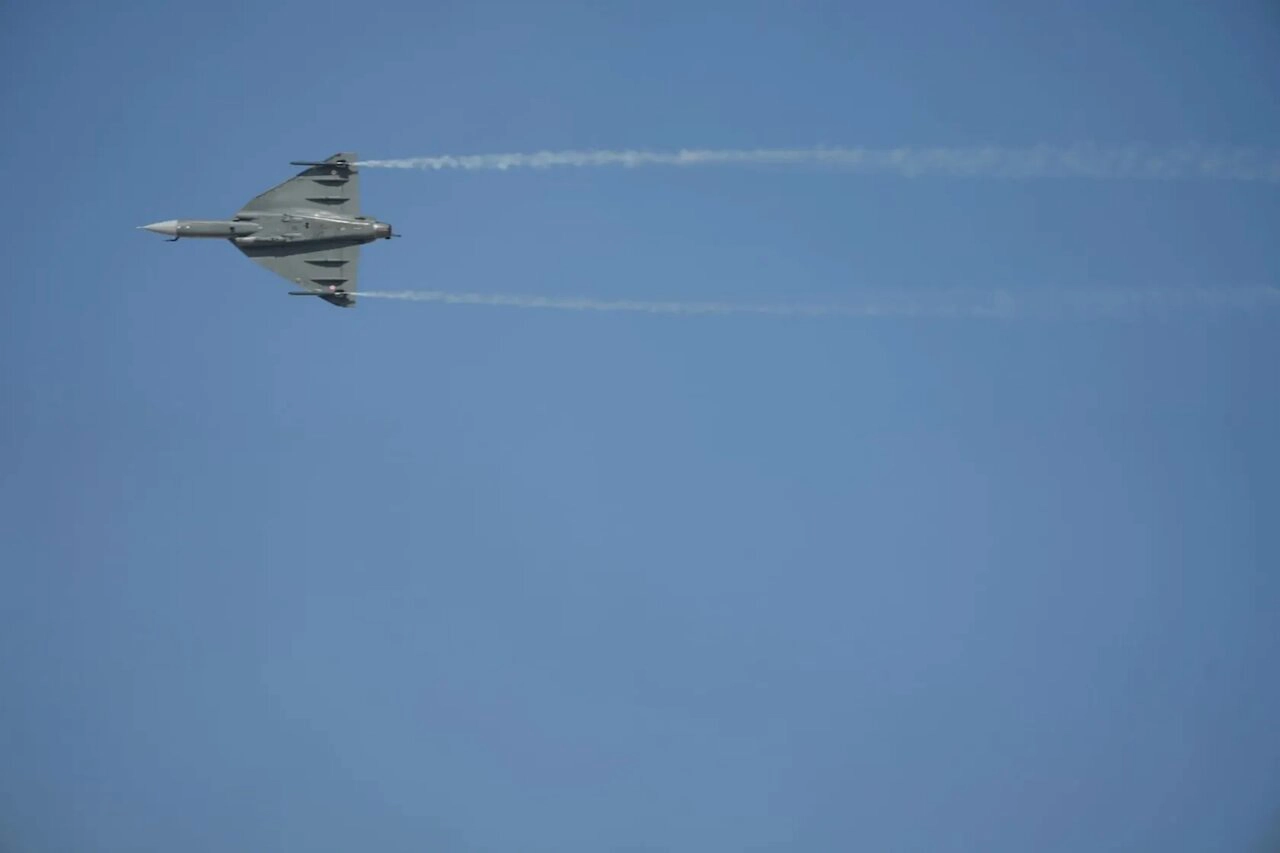 سقوط جنگنده HAL Tejas در دبی