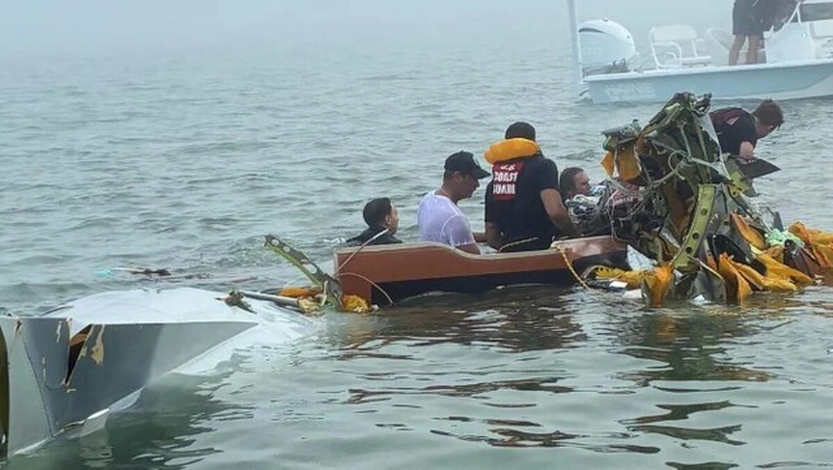 سقوط هواپیمای نیروی دریایی مکزیک در تگزاس؛ ۵ کشته و یک مفقودی