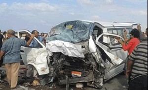 تصادف ۲ وَن حامل زائران ایرانی در بصره